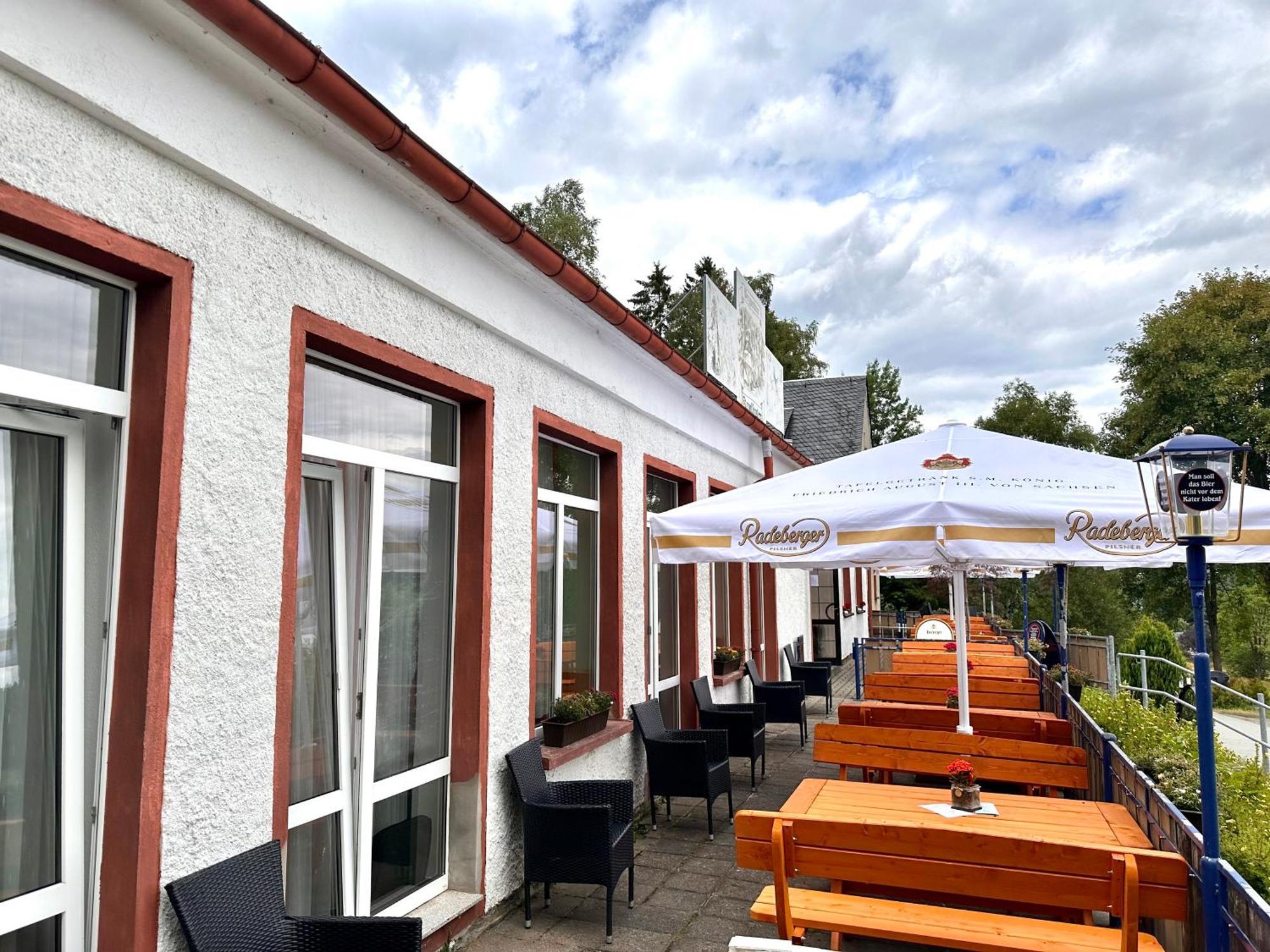 Pension Und Berggasthaus Kapellenstein Geyer Kültér fotó