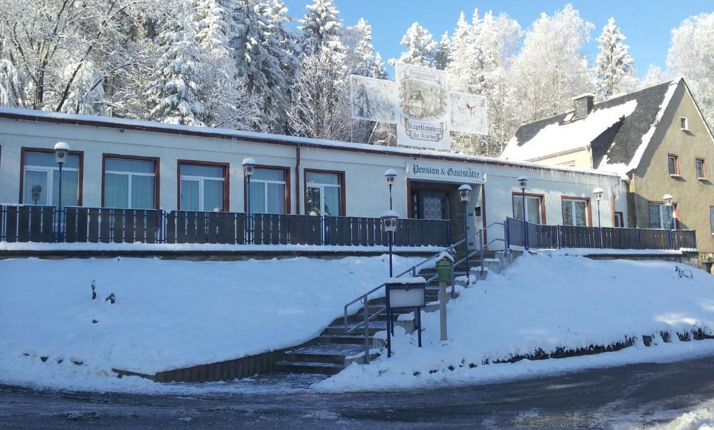 Pension Und Berggasthaus Kapellenstein Geyer Kültér fotó