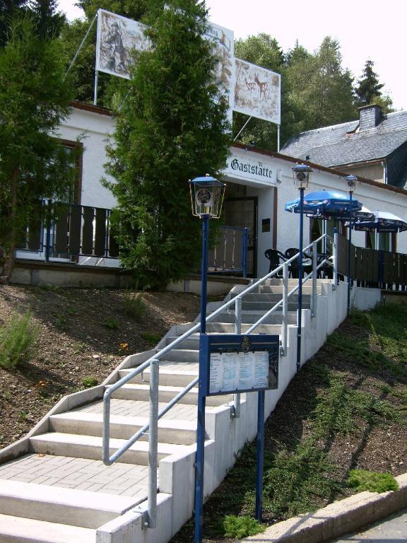 Pension Und Berggasthaus Kapellenstein Geyer Kültér fotó
